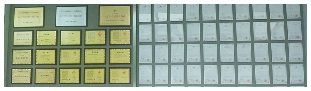 漢斯頓凈水器加盟證書墻